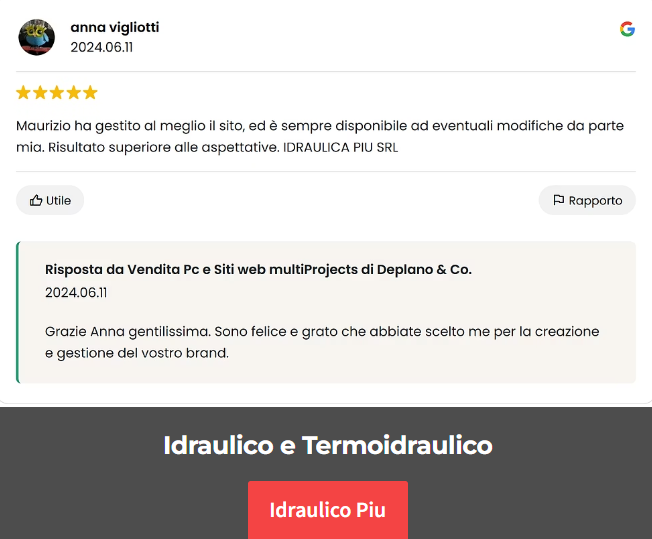 Recensioni di gradimento al metodo nextup di multiprojects