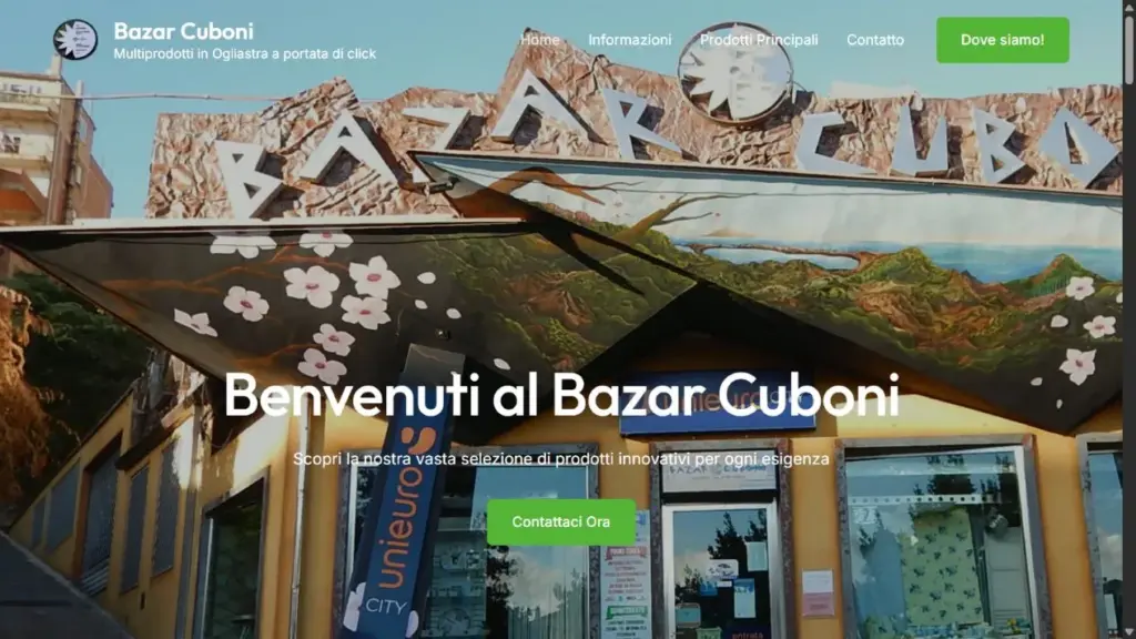 Screenshot Bazar Cuboni