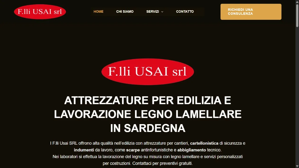 Homepage Fratelli Usai — Lanusei · Ogliastra