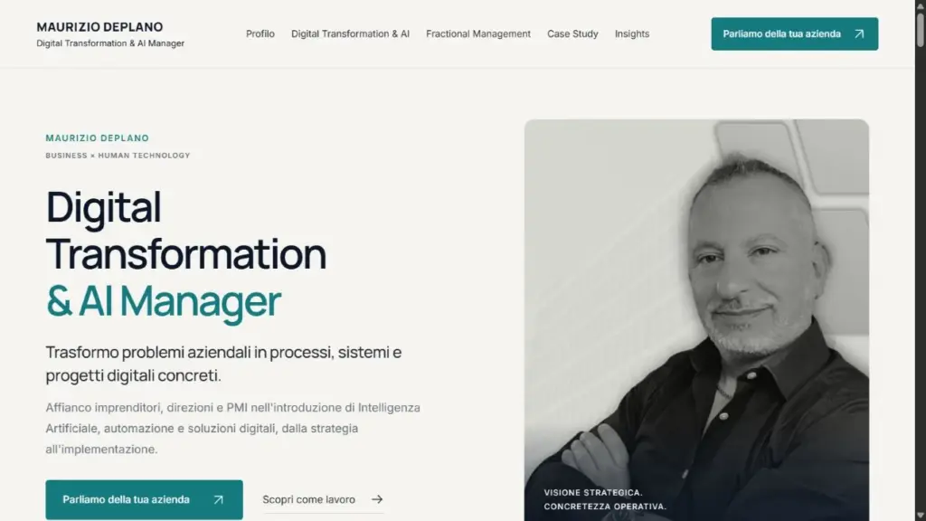 Screenshot Maurizio Deplano