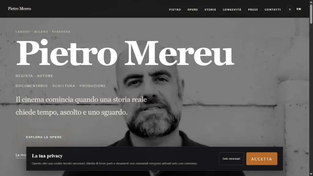 Screenshot Pietro Mereu