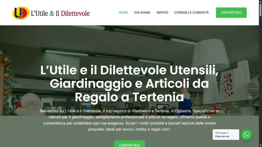 Screenshot L’Utile e il Dilettevole