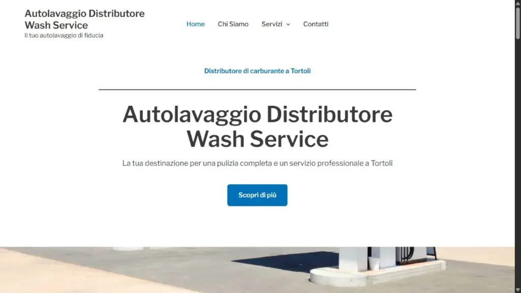 Screenshot Wash Service